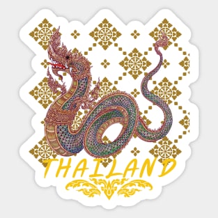 Ramakien No.6 - King of Nagas Sticker